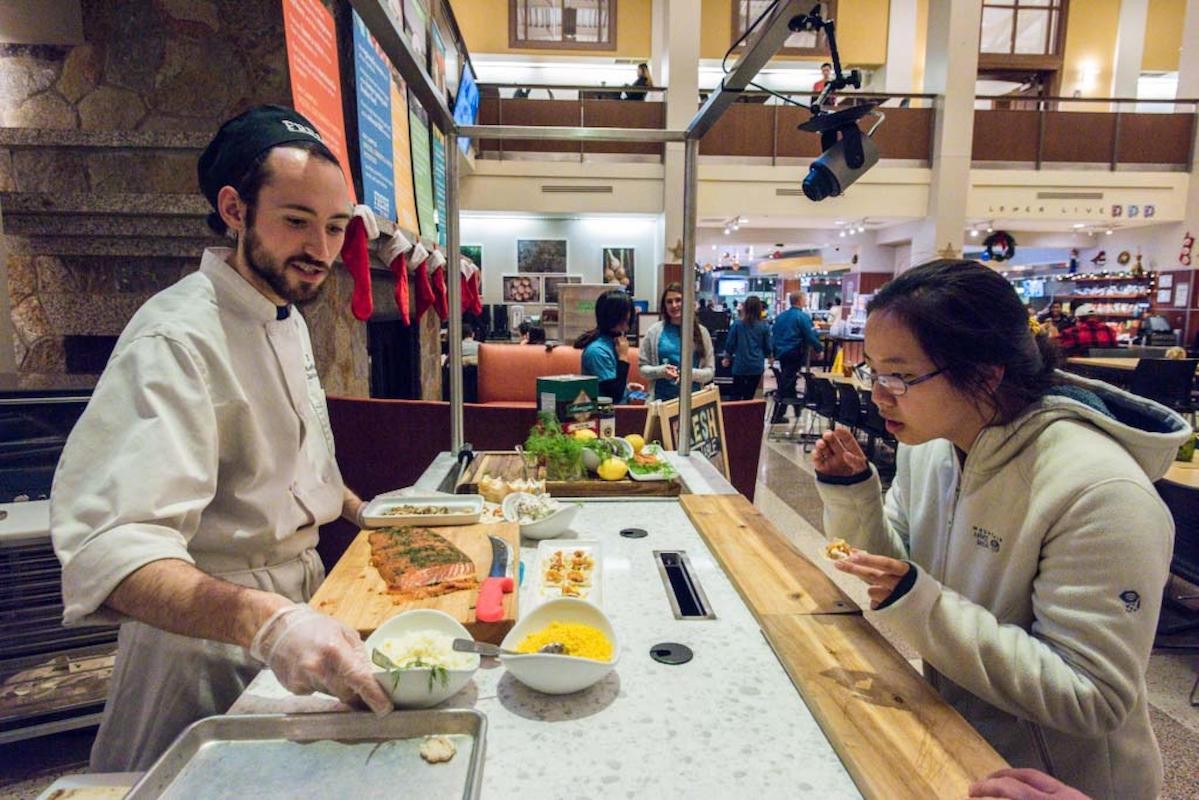 lower campus dining hall