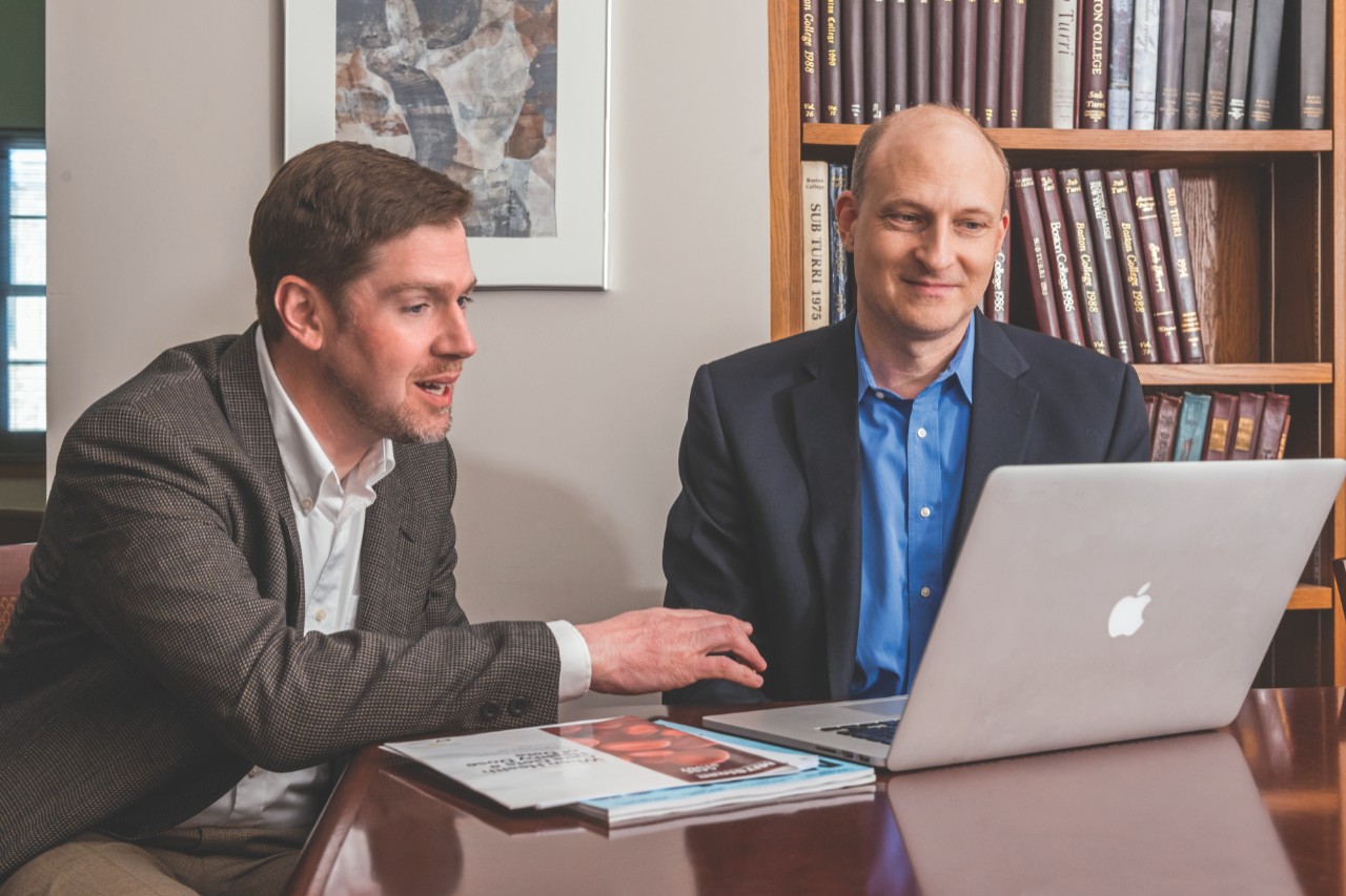 Jerry Kane (Left) and Sam Ransbotham (Right)
