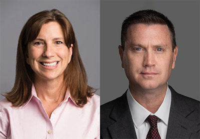 Julia DeVoy, Ph.D., and John Heibel