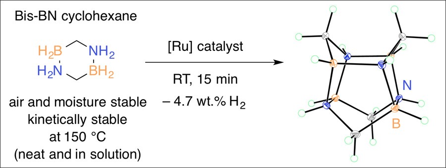 Bis-BN Cyclohexane: A Remarkably Kinetically Stable Chemical Hydrogen Storage Material