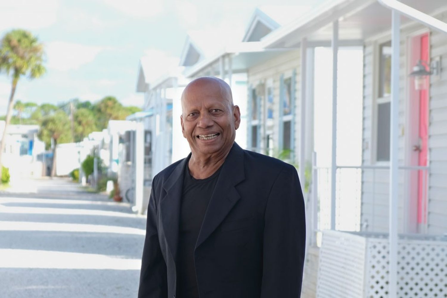 Alexander Philiphose photographed near his home in Florida