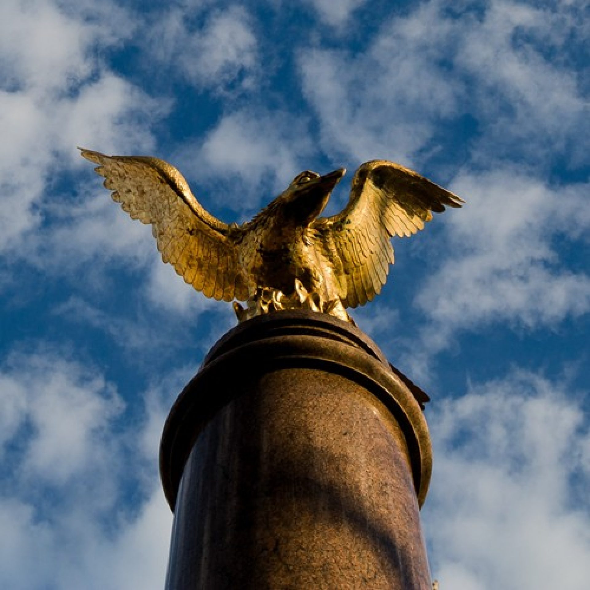BC eagle statue