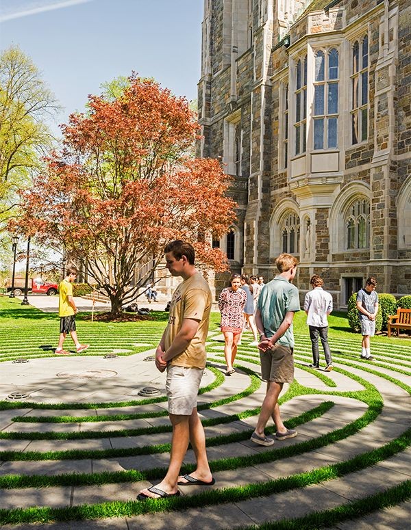 Walking the labyrinth