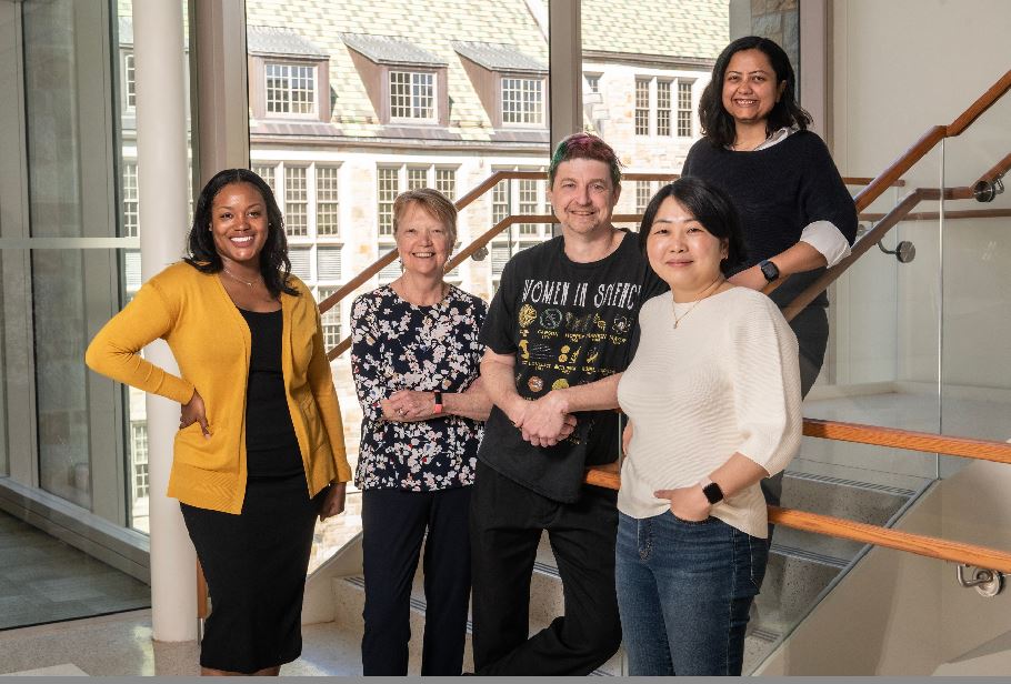 Group shot of the project team