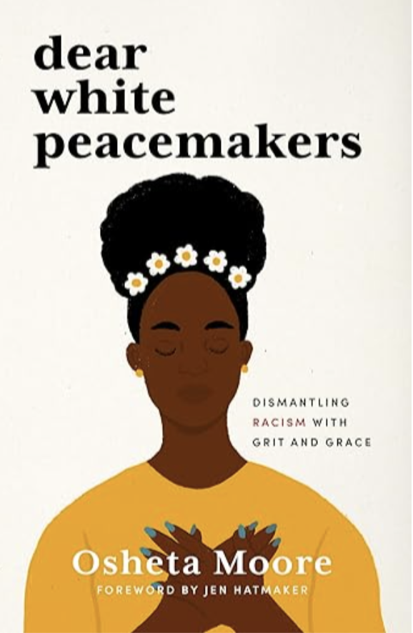 book cover of dear white peacemakers