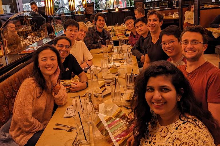 Group Dinner Picture