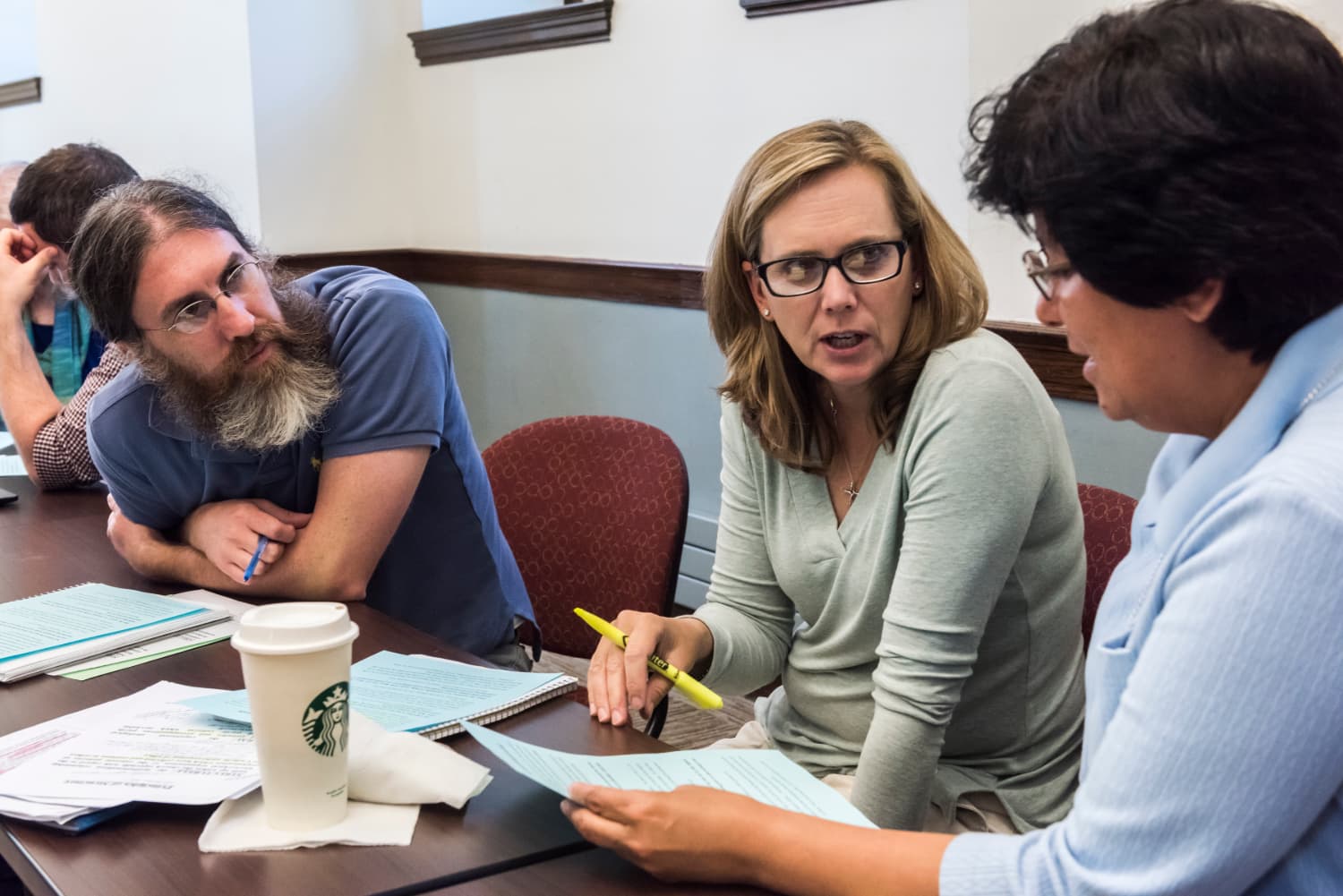 Photos taken in Prof. Richard Lennan's summer school class in Simboli Hall.
