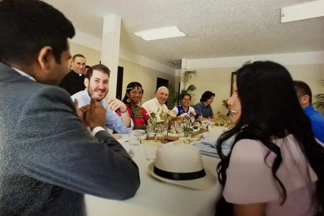 World Youth Day 2019 Lunch with Pope Francis