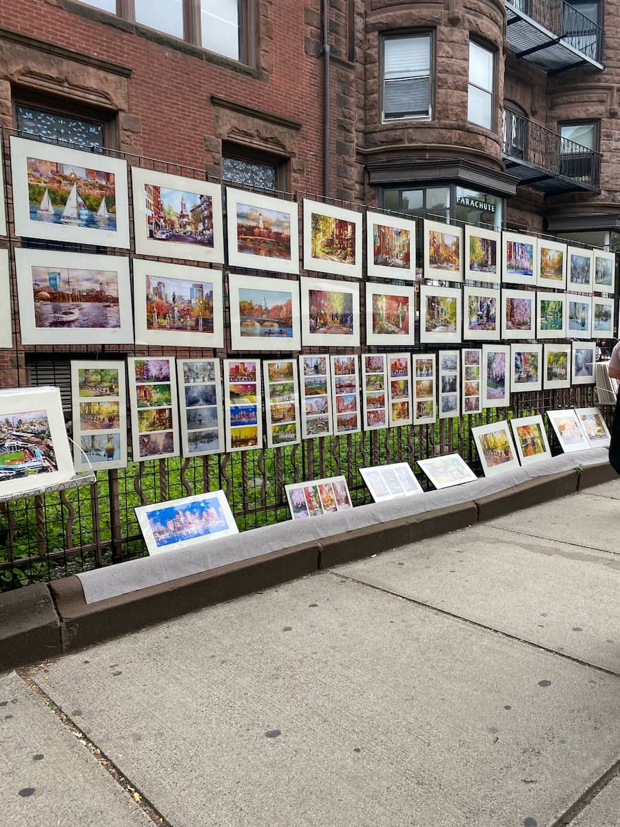 Art on Newbury Street