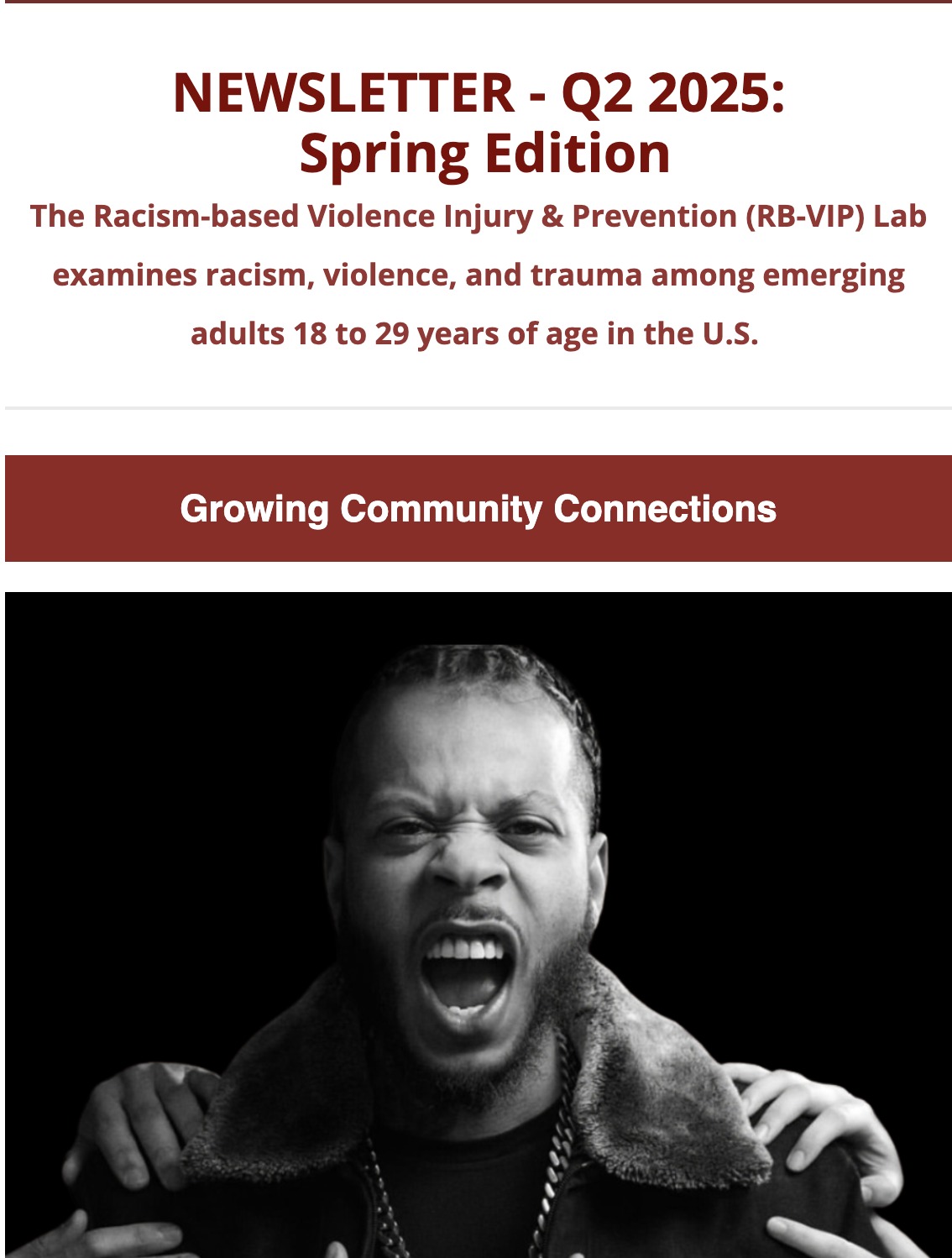 RBVIP Lab Newsletter Spring 2025