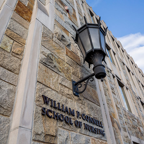 exterior of the school