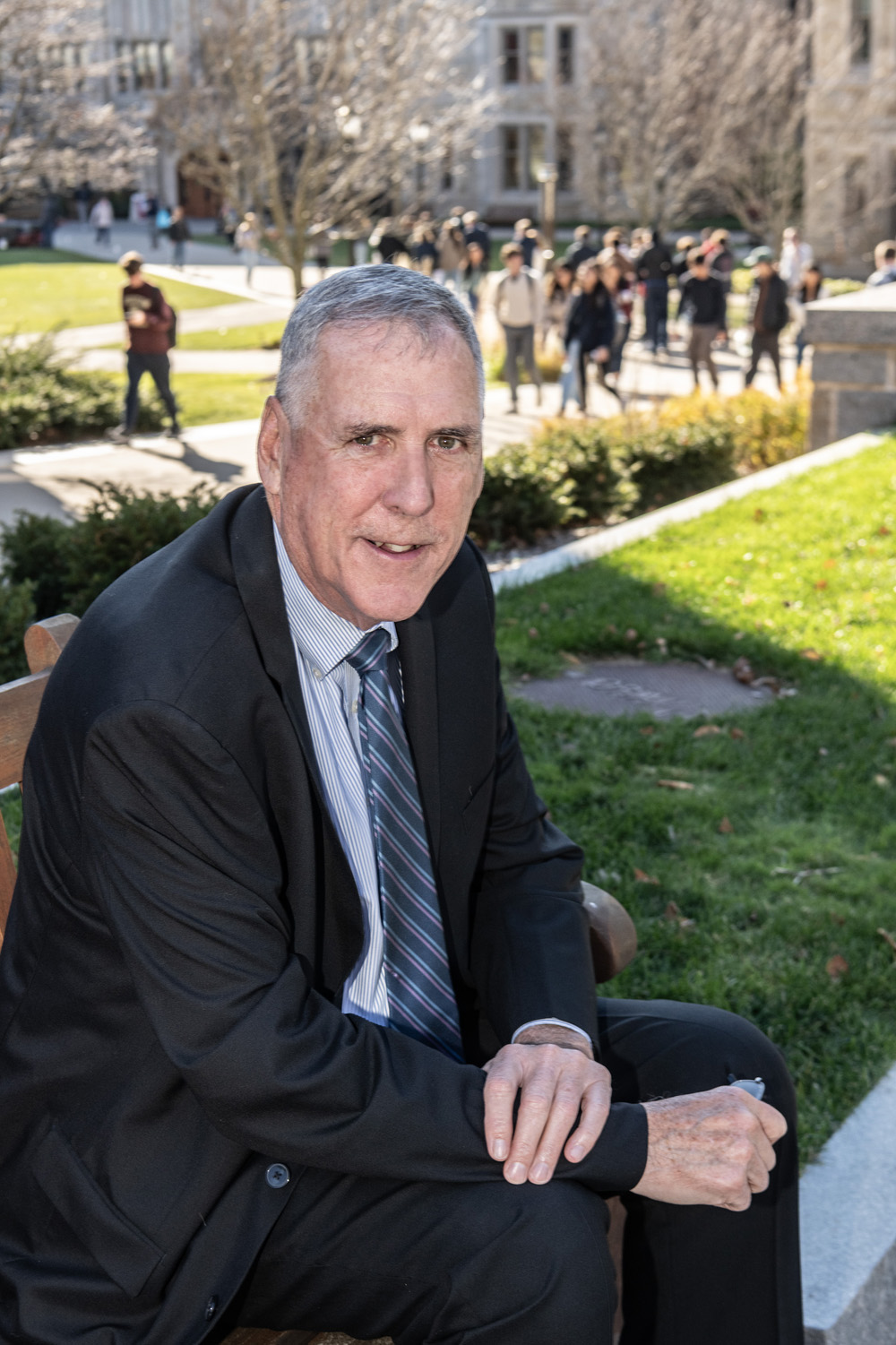 Environmental portrait of Dan Bourque, Vice President, Facilities Management