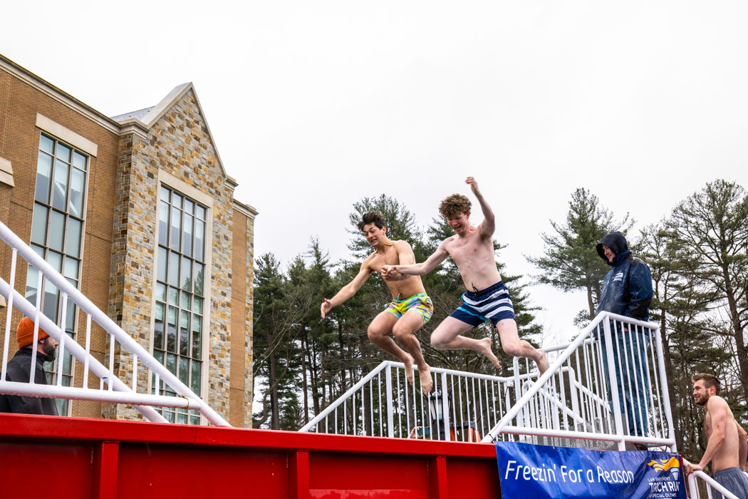 2nd Annual Polar Plunge in front of Connell Rec Plex at Boston College to benefit Special Olympics/L.E.T.R.
Contact on site - Detective Kevin M. Christopher #174 BCPD.
X23203
kevin.christopher@bc.edu