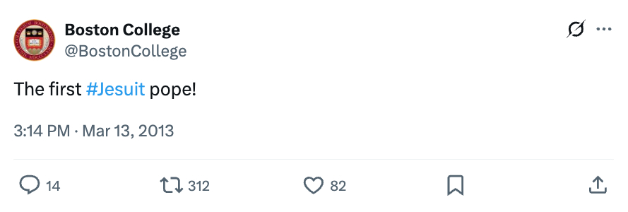 @bostoncollege Tweet
